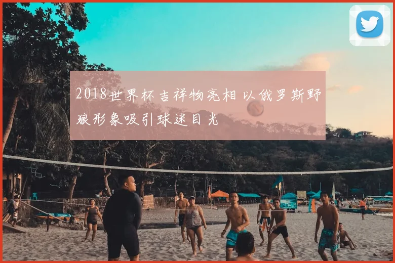 2018世界杯吉祥物亮相 以俄罗斯野狼形象吸引球迷目光